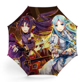 Yuuki And Asuna Umbrella